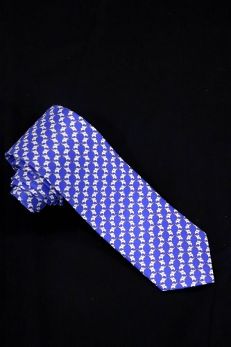 Exclusive Printed Pure Silk Tie